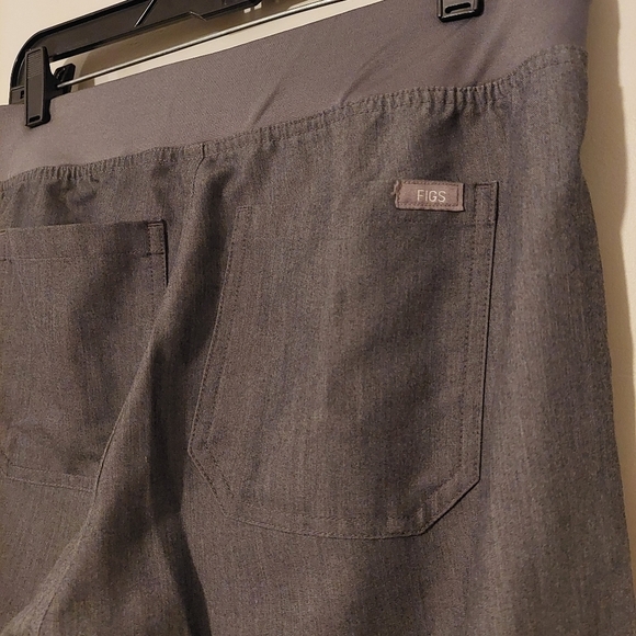 Figs Gray Scrub Pants S Medical Field Nursing Wear Comfort - Picture 7 of 9
